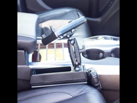 New Wedge Mount For Icom ID-5100 and IC-2730 With Mic Mountt