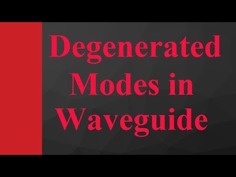 Degenerated modes in rectangular waveguide in Microwave Engineering by Engineering Funda