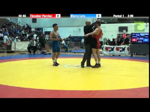 66 KG CR1 - Thrasher Porcher (NVRTAP) vs. Marco Lara (Army)