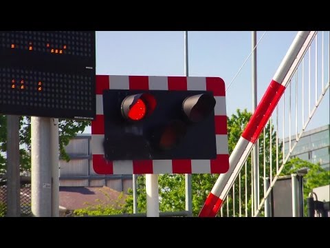 Merrion Gates Level Crossing - DART Train number 8638