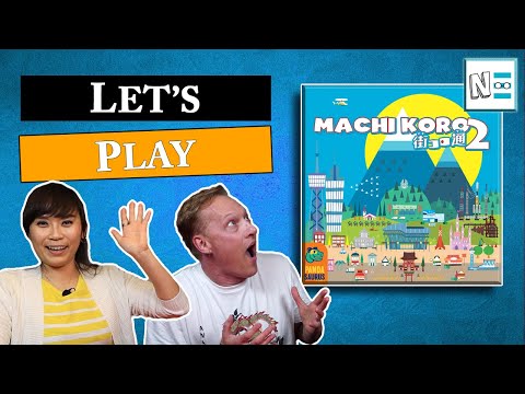 Let's Play MACHI KORO 2 - Live Board Game Playthrough & Review #56