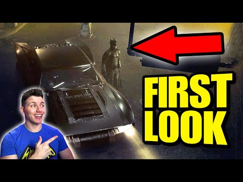 New BATMOBILE Official First Look - THE BATMAN 2021