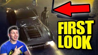New BATMOBILE Official First Look - THE BATMAN 2021