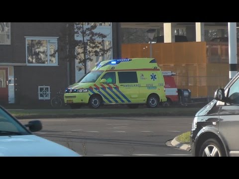 A1, Silverline Ambulance 02-142 Leeuwarden naar het Medisch Centrum Leeuwarden
