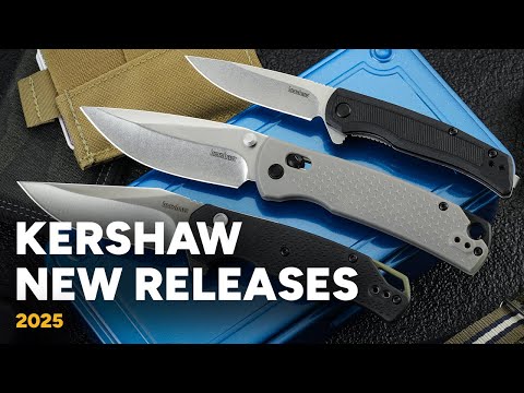 New Kershaw Knives! - KAI 2025 USA Release #2