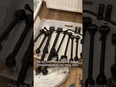 Az a halom lengőkar aranyárban megy, szóval… #checkengine