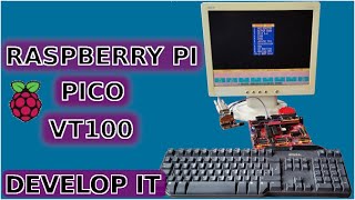 Raspberry Pi Pico VT100 With VGA & USB Keyboard