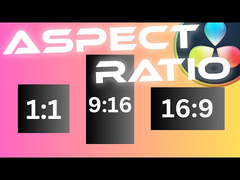EASILY Change ASPECT RATIO and RESOLUTION in DaVinci Resolve 19