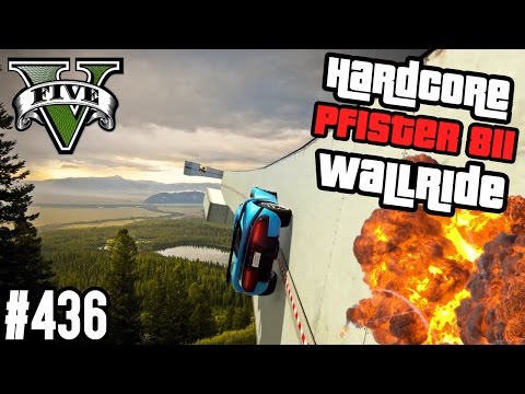 HARDCORE PFISTER 811 FLIP WALLRIDE ! (+DOWNLOAD) | GTA V - CUSTOM MAP RENNEN