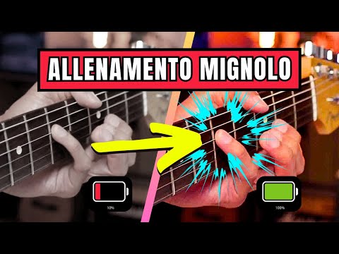 i 3 MIGLIORI ESERCIZI e l'IMPOSTAZIONE CORRETTA per un MIGNOLO FORTE e AGILE | Lezioni di Chitarra