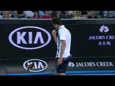 Guillermo Garcia-Lopez v Kei Nishikori highlights (3R) | Australian Open 2016