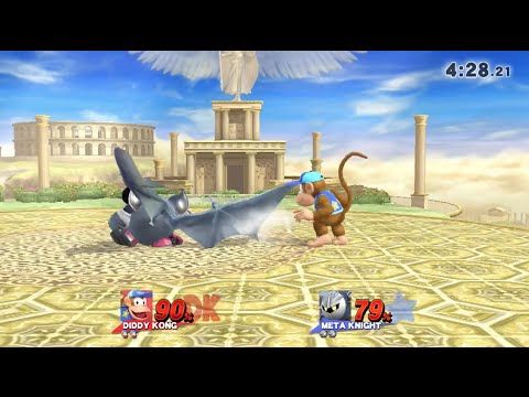 Laf. Sm4sh Bi-Weekly 2 - Co-op (Diddy Kong/Luigi) vs. Scruffy (M. Knight)