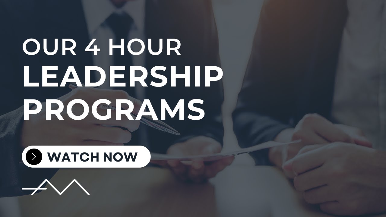 What are our 3-4 Hour Leadership Development Programs all about?