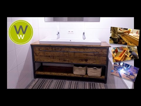 Beautiful bathroom vanity cabinet