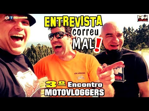 Entrevista correu MAL! Fui entrevistado no 3º Encontro de Motovloggers! SemDestinos & KTM Laranjinha