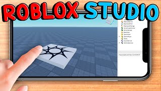 How to Get ROBLOX STUDIO on MOBILE in 2024.. (how to make games on roblox mobile)