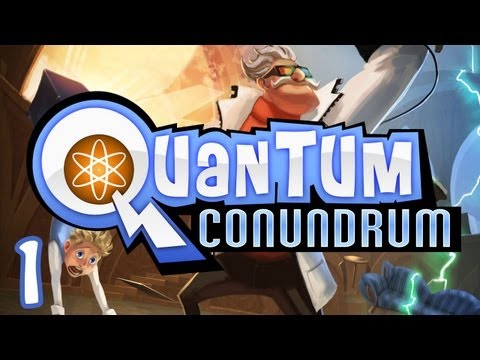 Let's Play Quantum Conundrum - part 1 - Once upon a time...