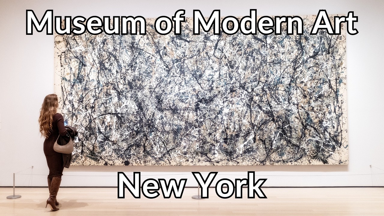 🎨 Inside The Museum of Modern Art (MoMA) | Walking Tour of New York City’s Iconic Art Museum | 4k