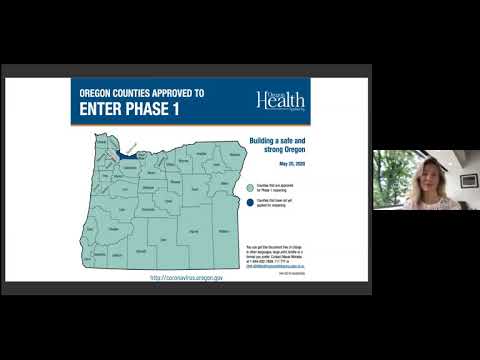 Gina Zejdlik, Deputy Chief of Staff to Governor Brown, explains how Oregon counties can move into Phase II.