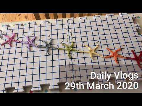 Daily Vlogs - Sunday 29th March 2020: Crafts, Family and Home Life in the U.K.