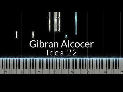 Gibran Alcocer - Idea 22 Piano Tutorial