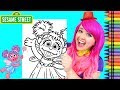 Coloring Abby Cadabby Sesame Street Coloring Page Crayola Crayons KiMMi THE CLOWN