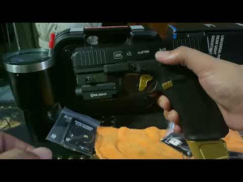 Gold Tyrant CNC Glock Parts | A$MR + Install Video