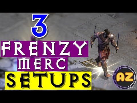 Keep your Act 5 frenzy merc ALIVE! 3 budget gear setups - Diablo 2 Resurrected