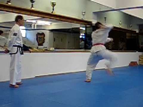 Alex Pirchmoser, Prüfung zum 1. Dan, 13. Hyong, Yu-Shin