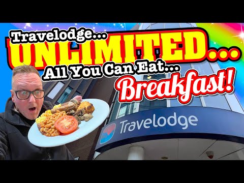 The Travelodge ALL YOU CAN EAT UNLIMITED BREAKFAST Plus Something You May Not Know!