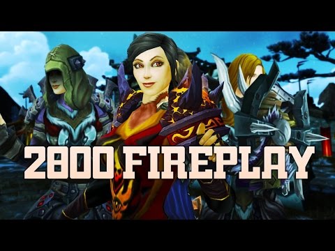 Road To 2800 3v3 Fireplay - 6.1.2 WoD Season 1