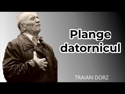 Plânge datornicul - TRAIAN DORZ, poezie creștină