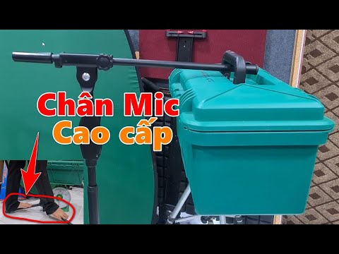 CHÂN MICRO CAO CẤP - PROFESSIONAL STANDS PRO, TĂNG ĐƠ ĐIỀU CHỈNH - CHẮT CHẮN KO LO NGÃ