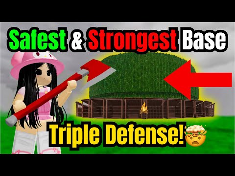 How to Build the SAFEST BASE in 99 Nights Using 3 LAYERS OF WALLS! Best Base 99 Nights in the Forest