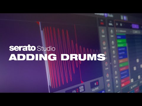 How to Add Drums to your Remix in Serato Studio
