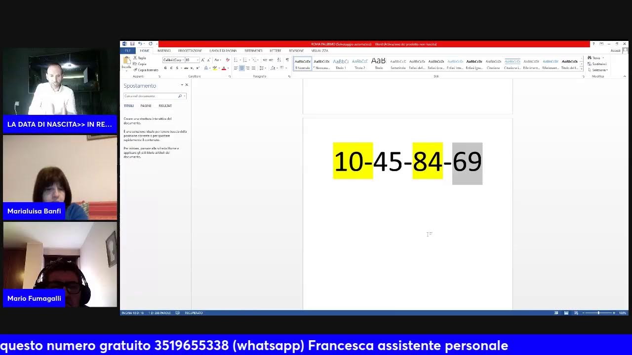 LA DATA DI NASCITA IN REGALO IL CALCOLO PER VOI