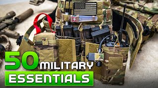 50 Military Essentials for Tactical Survival