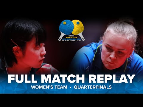 FULL MATCH | HIRANO Miu (JPN) vs GAPONOVA Ganna (UKR) | WT QF | #ITTFWorlds2018