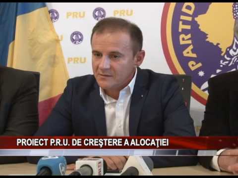 PROIECT P R U DE CREŞTERE A ALOCAŢIEI