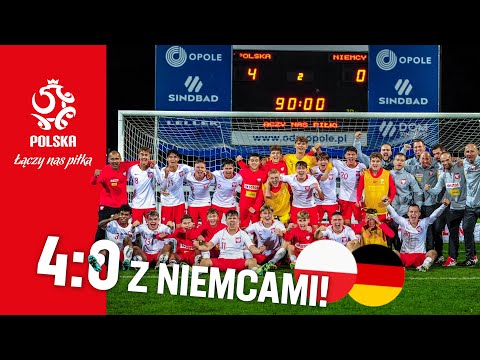 U-16: NIEMCY ROZBICI! Skrót meczu 🇵🇱 Polska - Niemcy 🇩🇪