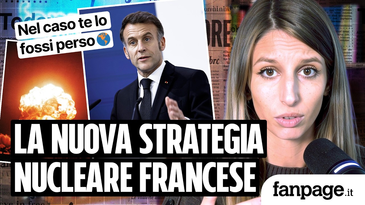 L’annuncio di Macron: la Francia ingrandirà il suo arsenale nucleare