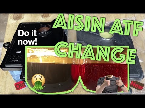 Aisin Transmission Fluid and Filter Change 2016 Ram 3500