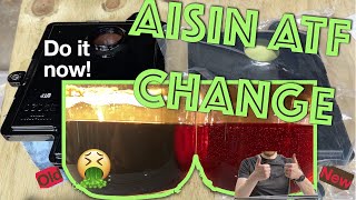 Aisin Transmission Fluid and Filter Change 2016 Ram 3500