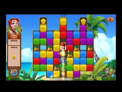 Lost Island Blast Adventure Level 14 NO BOOSTERS - A S GAMING