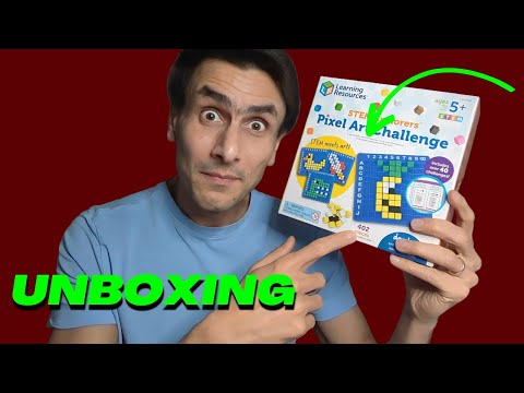 Exciting Unboxing - STEM Toys & Pixel Art Challenge
