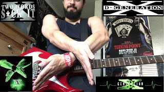 D-Generation X "Break It Down" WWE theme guitar cover
