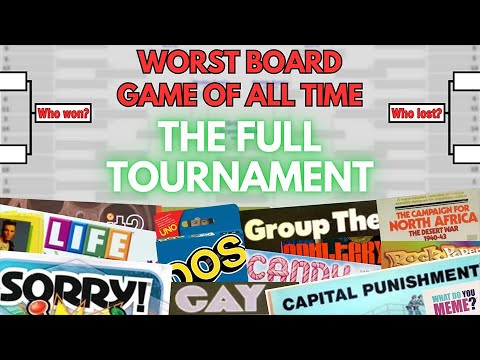 The Worst Board Game of All Time Tournament