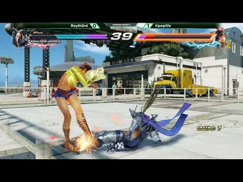 Combat for a Cause: MH - Tekken 7 Winners Round 2 Royth3rd (Raven) vs Kpoplife (Josie)