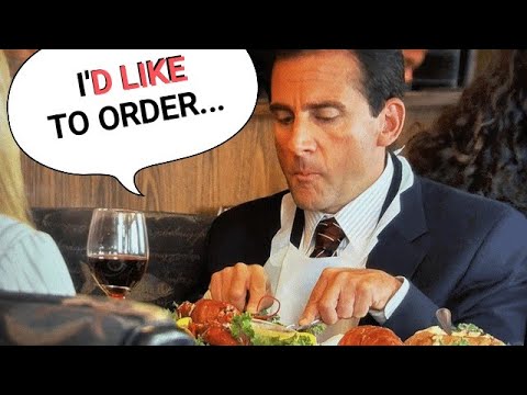 How to Order Food at a Restaurant with Movie Examples!