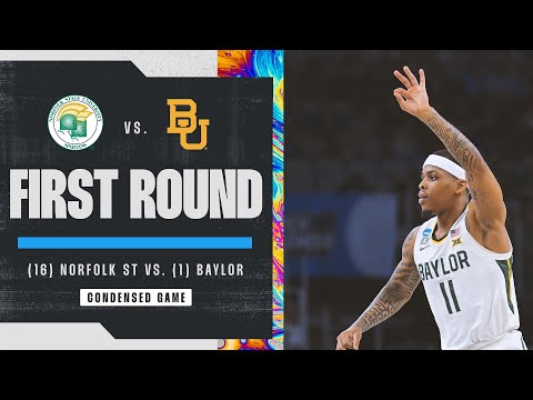 Baylor vs. Norfolk State - First Round NCAA tournament extended highlights